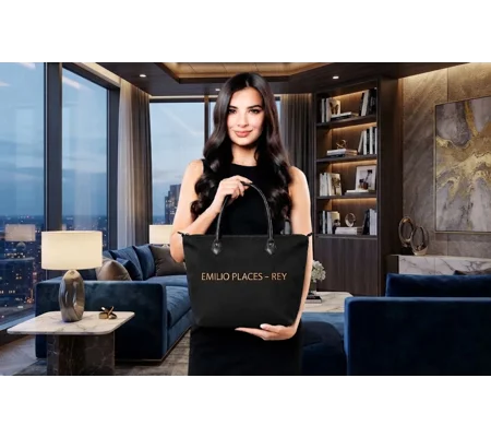 Emilio Places - Rey, Tote Handbag