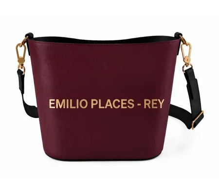 Emilio Places - Rey, Open Bucket Handbag