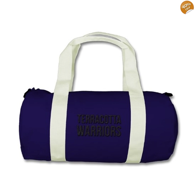 product Image for Terracotta Warriors, Embroidered Mini Duffel Bag
