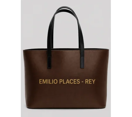 Emilio Places - Rey, Open Tote Handbag