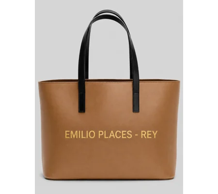Emilio Places - Rey, Open Tote Handbag