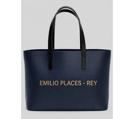 Emilio Places - Rey, Open Tote Handbag