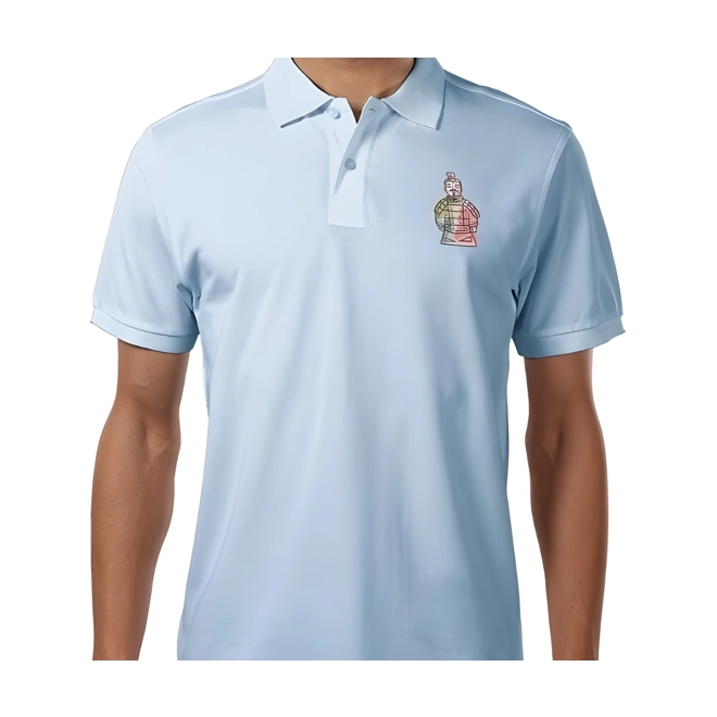 product Image for Terracotta Warriors Army, Men's Polo T Shirt Size Large