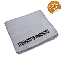 Terracotta Warriors Bath Towel
