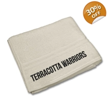 Terracotta Warriors Bath Towel