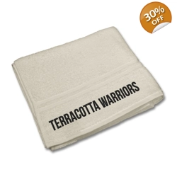 Terracotta Warriors, Bath Towel