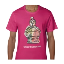 Terracotta Warriors Army T Shirt Size XL