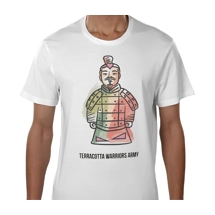 Terracotta Warriors Army T Shirt Size  XL