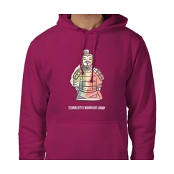 Terracotta Warriors Army Hoodie Size Large