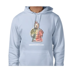 Terracotta Warriors Army Hoodie Size Large