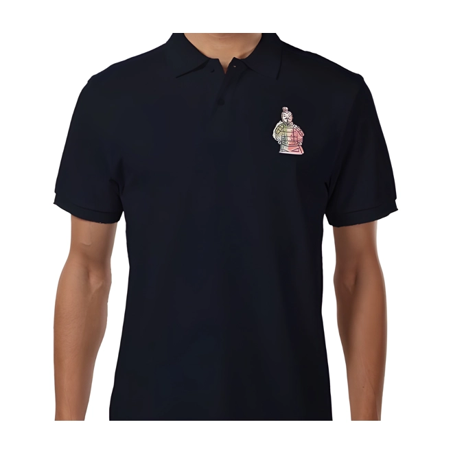 product Image for Terracotta Warriors Army, Men's Polo T Shirt Size Large