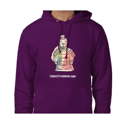 Terracotta Warriors Army Hoodie Size Large