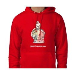 Terracotta Warriors Army Hoodie Size Large