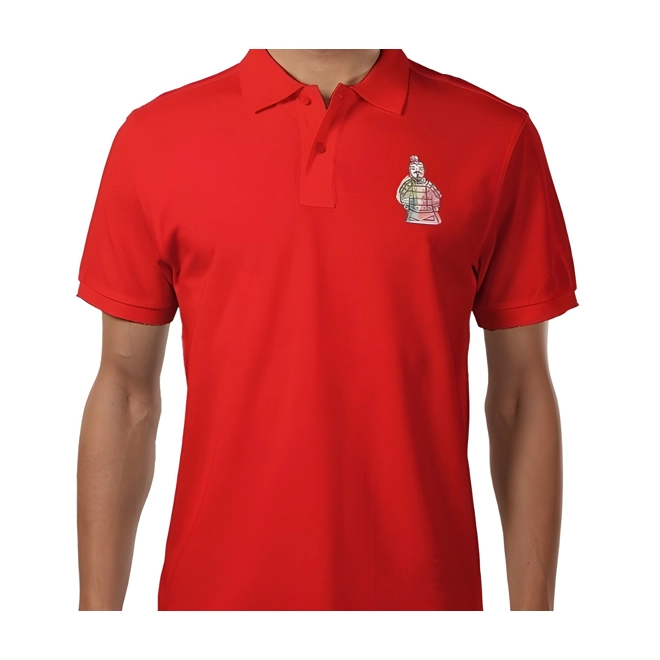 product Image for Terracotta Warriors Army, Men's Polo T Shirt Size Large