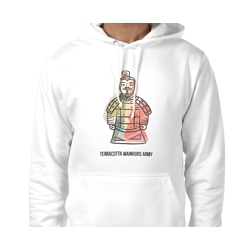 Terracotta Warriors Army Hoodie Size Large