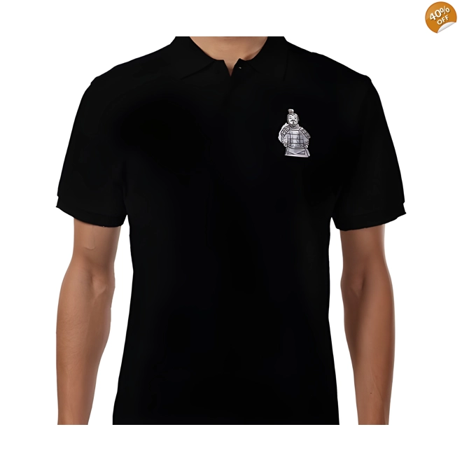 product Image for Terracotta Warriors, Men's Polo T Shirt Size Medium
