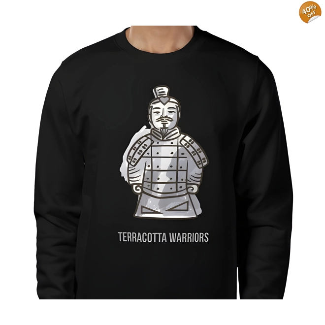 product Image for Terracotta Warriors, Sweatshirt Size Large