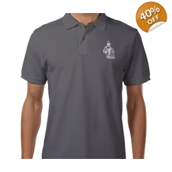 Terracotta Warriors, Men's Polo T Shirt Size Large