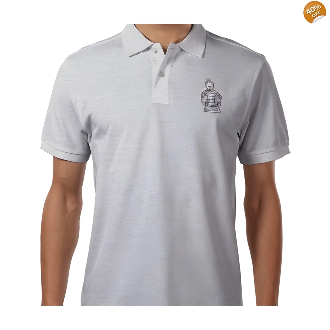 product Image for Terracotta Warriors, Men's Polo T Shirt Size Medium