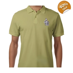 Terracotta Warriors, Men's Polo T Shirt Size Large