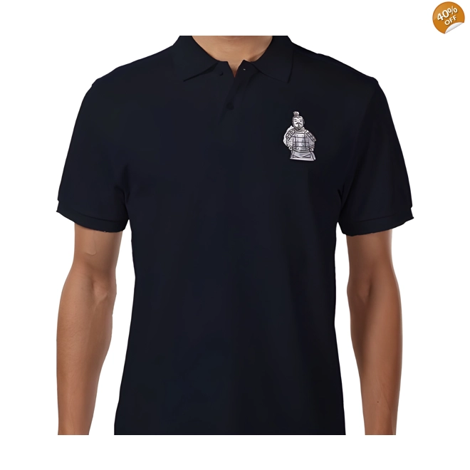 product Image for Terracotta Warriors, Men's Polo T Shirt Size Large