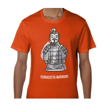Terracotta Warriors, T Shirt..