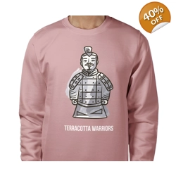 Terracotta Warriors, Sweatshirt Size Large