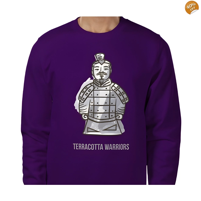product Image for Terracotta Warriors, Sweatshirt Size Small