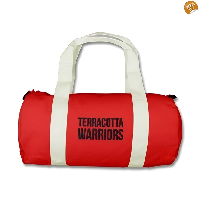 product Image for Terracotta Warriors, Embroidered Mini Duffel Bag