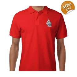Terracotta Warriors, Men's Polo T Shirt Size Large