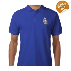 Terracotta Warriors, Men's Polo T Shirt Size Large