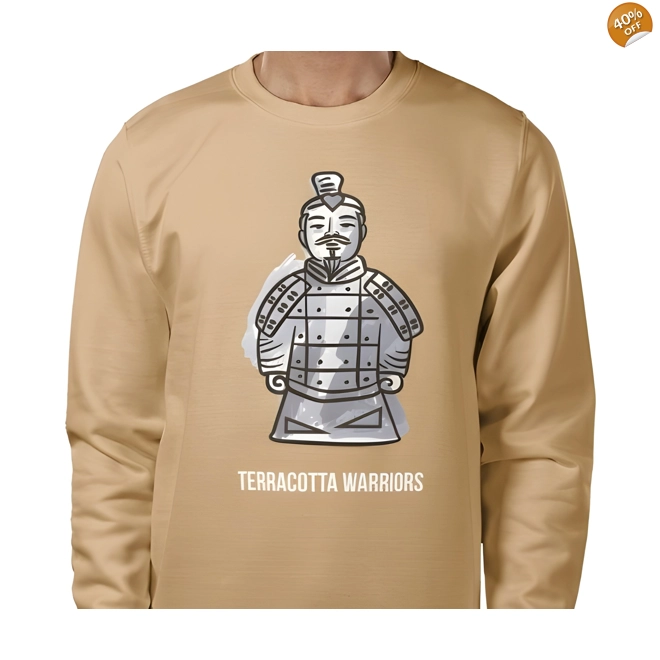 product Image for Terracotta Warriors, Sweatshirt Size Large
