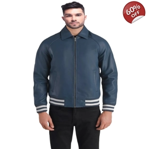 Emilio Places - Rey, Leather Jacket Size Large