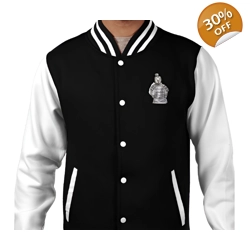 Terracotta Warriors, Men's Varsity Jacket Size Large