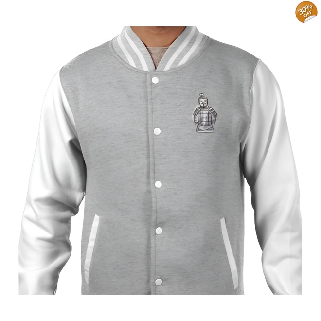 product Image for Terracotta Warriors, Men's Varsity Jacket Size Medium