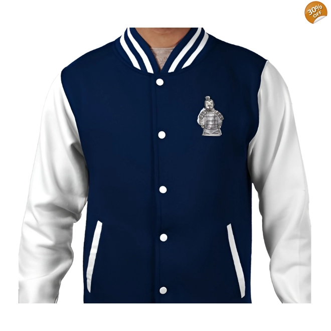 product Image for Terracotta Warriors, Men's Varsity Jacket Size Large