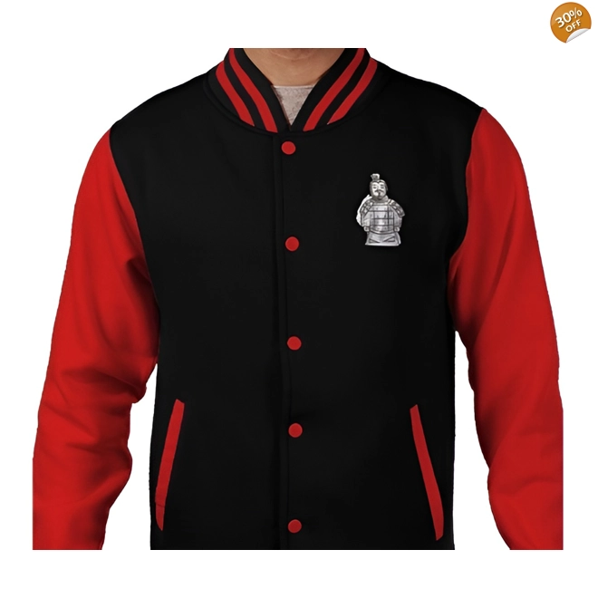 product Image for Terracotta Warriors, Men's Varsity Jacket Size Large