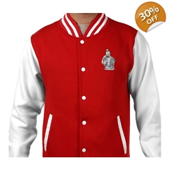 Terracotta Warriors, Men's Varsity Jacket Size Medium