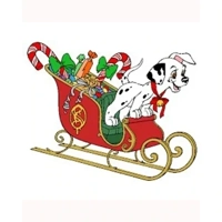 101 dalmation a4 laminated print