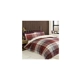 Classic Tartan Duvet Set - Red