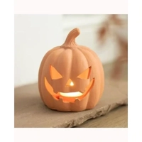 12.5cm Terracotta Pumpkin Ornament