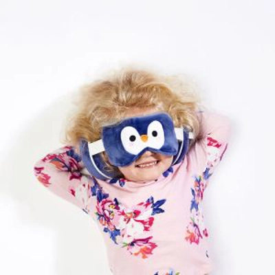 2in1 Travel Pillow & Eye Mask - Penguin