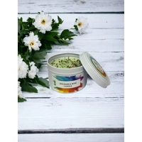 Rhubarb and Rose Candle