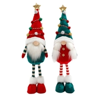 46cm Standing Santa Gonk with Chr..