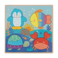 4-in-1 Chunky Puzzle Board