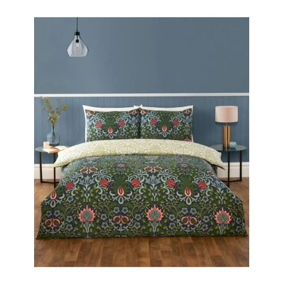 Heritage Flora Navy duvet set