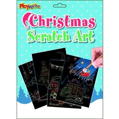 Christmas Scratch Art