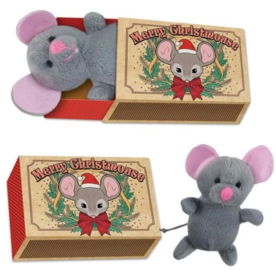 Christmas Matchbox Mouse