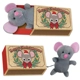Christmas Matchbox Mouse