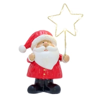 LED Santa with Star